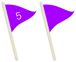 フリー素材 イラスト 旗 体育祭 運動会 無料 商用可 PNG