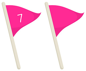 フリー素材 イラスト 旗 体育祭 運動会 無料 商用可 PNG