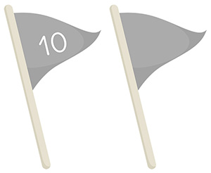 フリー素材 イラスト 旗 体育祭 運動会 無料 商用可 PNG