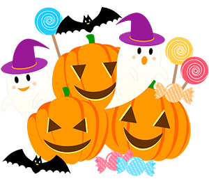 フリー素材 イラスト 秋 ハロウィン 無料 商用可 PNG