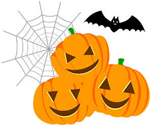 フリー素材 イラスト 秋 ハロウィン 無料 商用可 PNG