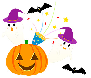 フリー素材 イラスト 秋 ハロウィン 無料 商用可 PNG