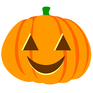 フリー素材 イラスト 秋 ハロウィン かぼちゃ 無料 商用可 PNG