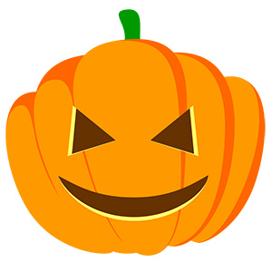 フリー素材 イラスト 秋 ハロウィン かぼちゃ 無料 商用可 PNG