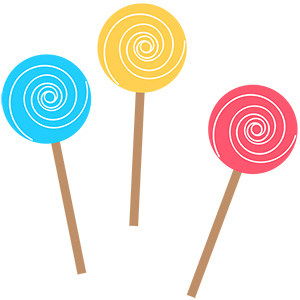 フリー素材 イラスト 秋 ハロウィン お菓子 あめ 飴 無料 商用可 PNG