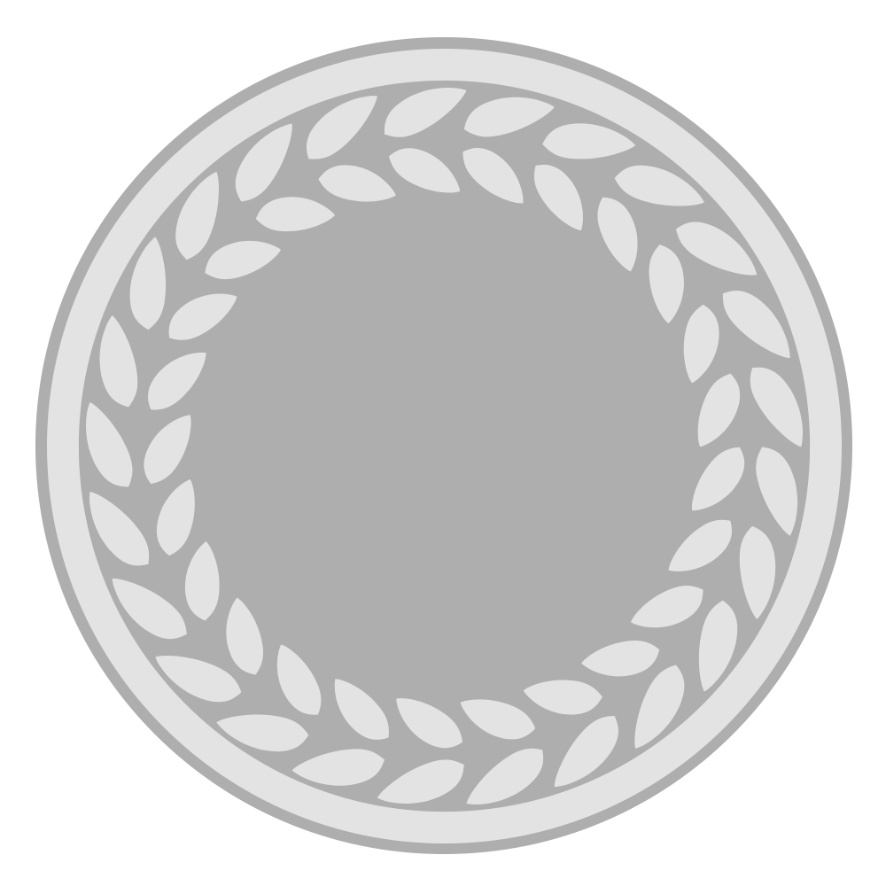 フリー素材 イラスト 銀メダル メダル 運動会 体育祭 オリンピック 無料 商用可 PNG