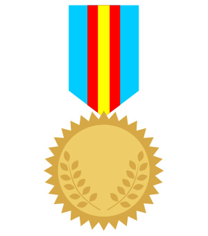 フリー素材 イラスト 銅メダル メダル 運動会 体育祭 オリンピック 無料 商用可 PNG