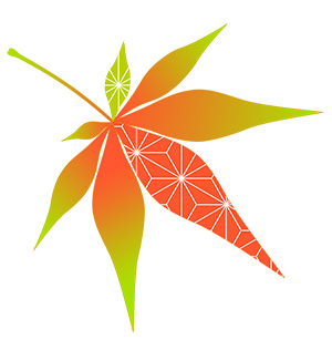 フリー素材 イラスト 秋 もみじ 紅葉 無料 商用可 PNG