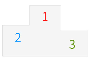 フリー素材 イラスト 表彰台 スポーツ 運動会 体育祭 オリンピック 無料 商用可 PNG
