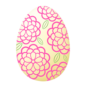 フリー素材 イラスト 卵 イースターエッグ easter 復活祭 春 無料 商用可 PNG