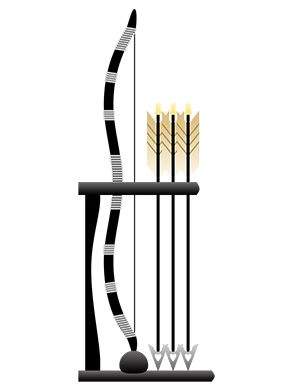 フリー素材 イラスト 破魔弓 端午の節句 春 無料 商用可 PNG