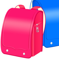 ランドセル 桜 春 無料 イラスト フリー素材 商用可 png