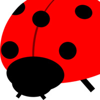 てんとうむし 春 無料 イラスト フリー素材 商用可 png