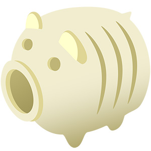 フリー素材 イラスト 香取豚 蚊取り線香 夏 goldfish 無料 商用可 PNG