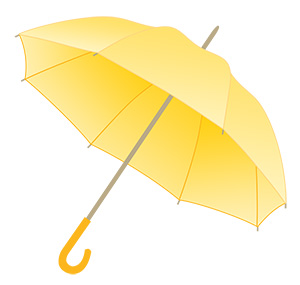 フリー素材 イラスト 梅雨 傘 無料 商用可 PNG