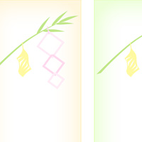 七夕 短冊 テンプレート 無料 イラスト フリー素材 商用可 png