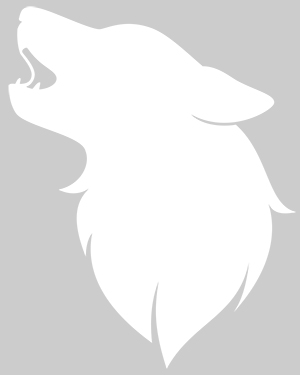 犬 狼 オオカミ フリー素材 イラスト 冬 正月 干支 戌年 無料 商用可 PNG