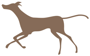 犬 ポインター 走る犬 フリー素材 イラスト 冬 正月 干支 戌年 無料 商用可 PNG