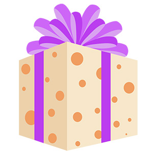 フリー素材 イラスト 冬 クリスマス プレゼント X'mas 無料 商用可 PNG