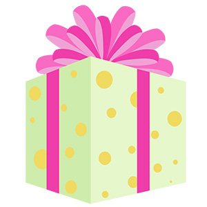 フリー素材 イラスト 冬 クリスマス プレゼント X'mas 無料 商用可 PNG