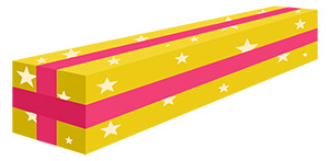 フリー素材 イラスト 冬 クリスマス プレゼント X'mas 無料 商用可 PNG