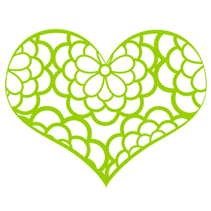 フリー素材 イラスト 冬 バレンタイン ハート モチーフ Valentine's day 無料 商用可 PNG