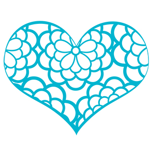 フリー素材 イラスト 冬 バレンタイン ハート モチーフ Valentine's day 無料 商用可 PNG