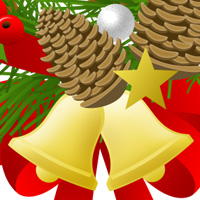 クリスマス ケーキ リース 冬 無料 イラスト フリー素材 商用可 png